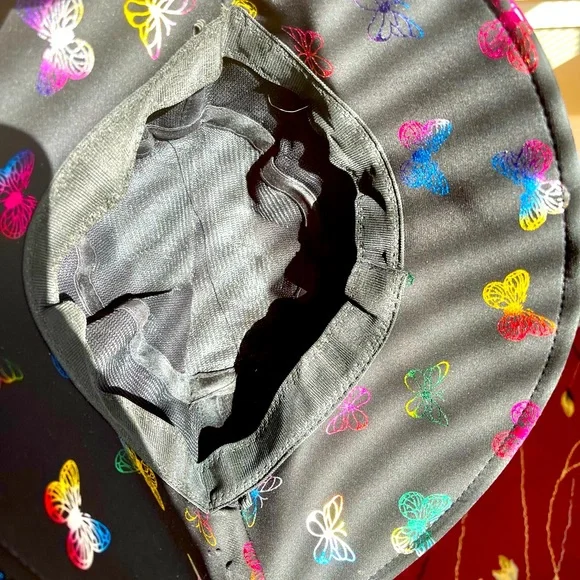NWOT Neon Butterfly 🦋 Bucket Hat - Picture 3 of 3